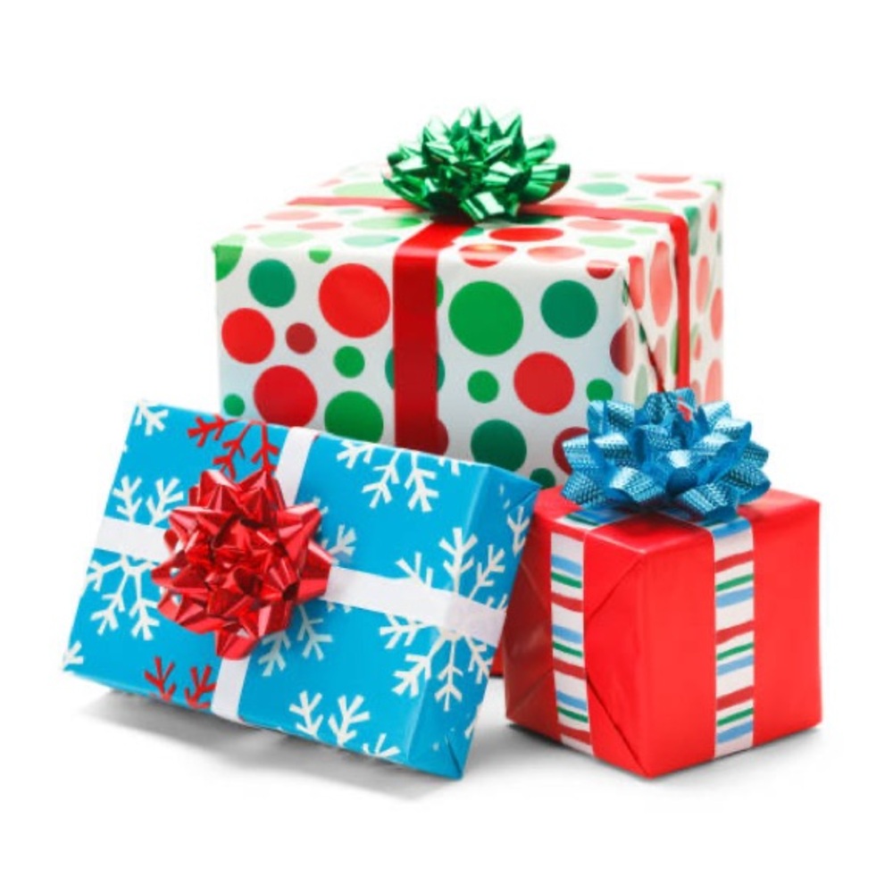 Festive Gift Wrap Set with Bows